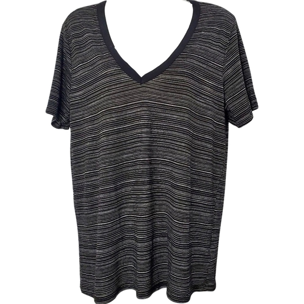 SPLENDID Striped V-Neck Tee‎